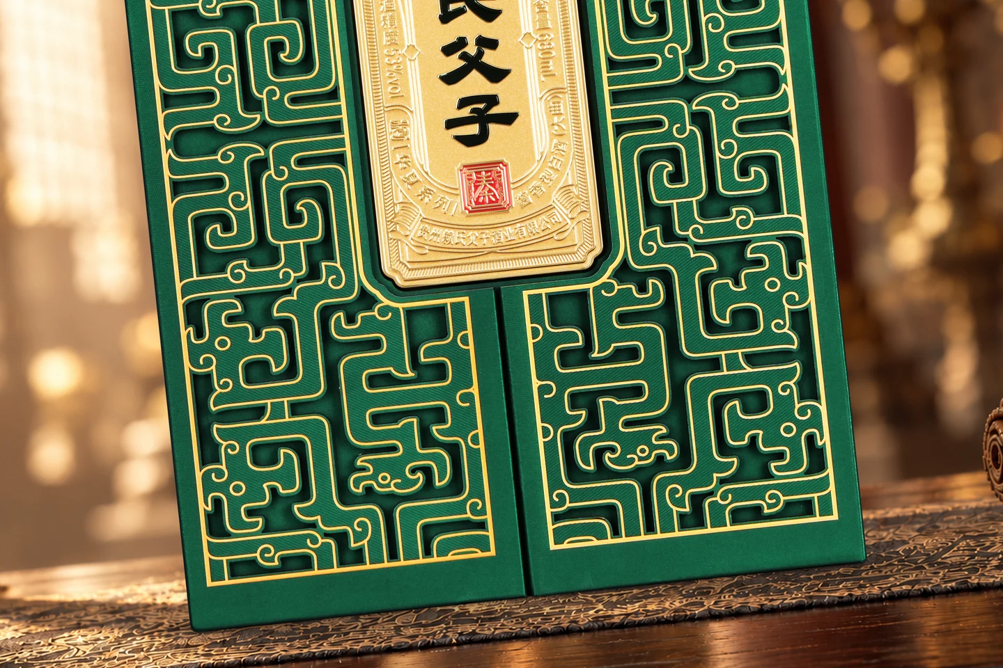 赖氏父子王朝系列秦，盒正面·下半