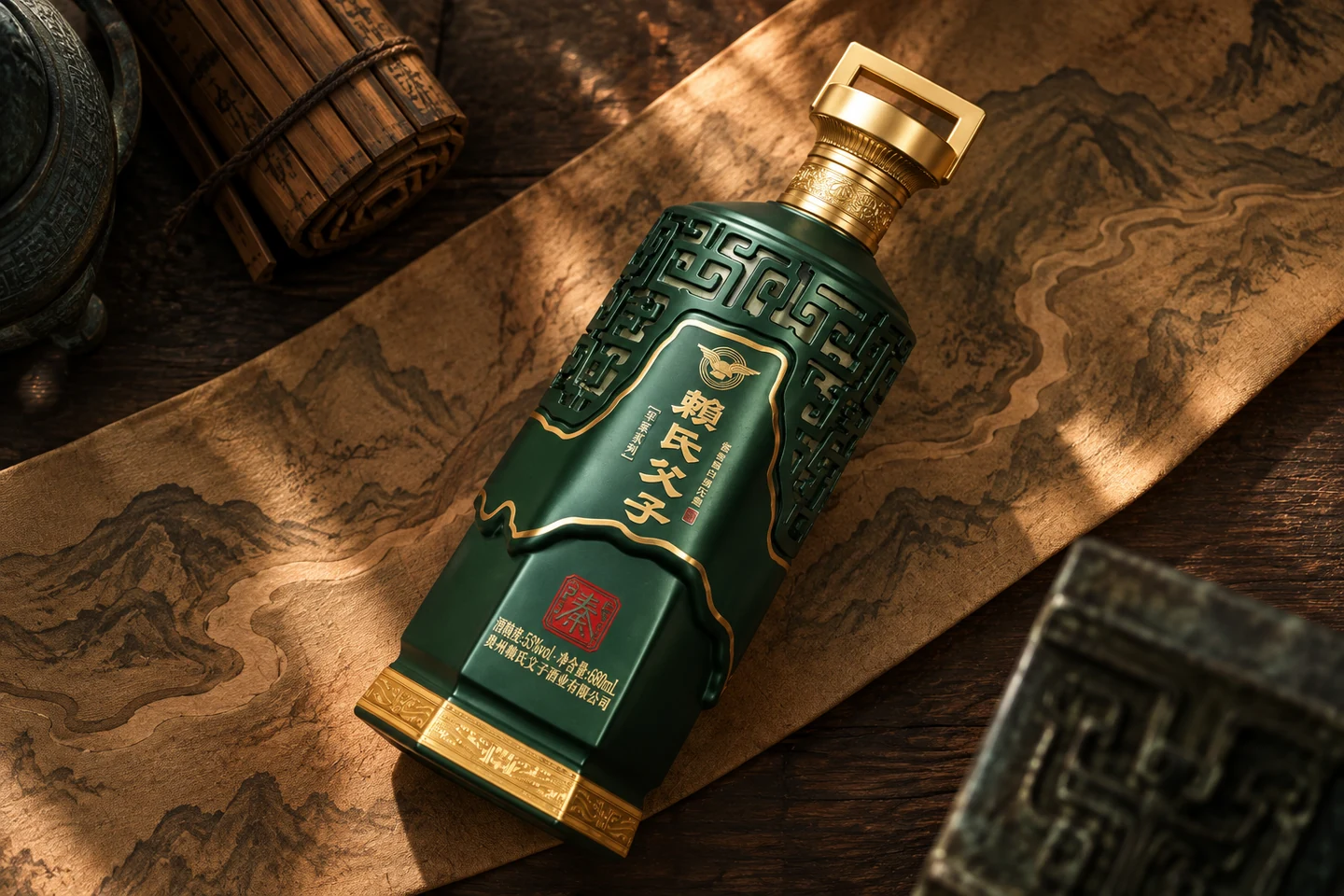 赖氏父子王朝系列秦，卧看山河